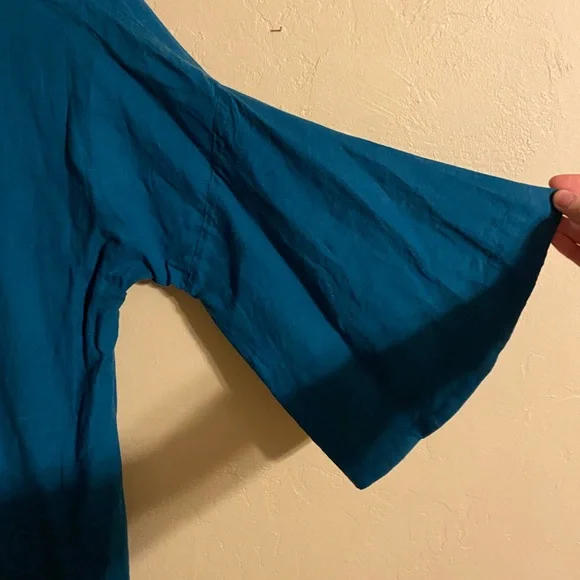 100% Linen MIDI Dress - Picture 6 of 6